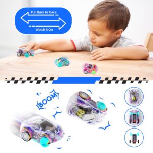 Benzem 50 Pcs Mini Pull Back Cars Set, Pull Back Racing Vehicles for Kids Toddlers, Bulk Toys Party Favors Treasure Box, Classroom Prizes, Pinata Fillers,Goodie Bag Stuffers for Boys Girls