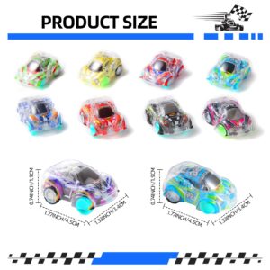 Benzem 50 Pcs Mini Pull Back Cars Set, Pull Back Racing Vehicles for Kids Toddlers, Bulk Toys Party Favors Treasure Box, Classroom Prizes, Pinata Fillers,Goodie Bag Stuffers for Boys Girls