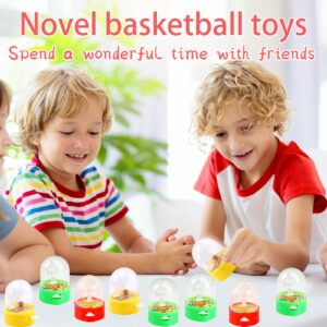 NEEW 12 Pack Mini Finger Basketball Shooting Game, Party Favors Basketball Party Decorations Mini Handheld Desktop Table Classroom Rewards, Carnival Prizes for Kids