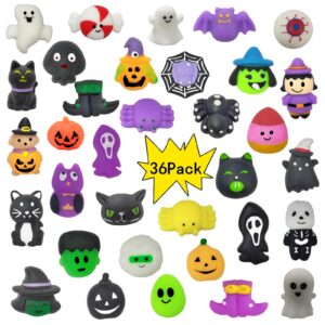 36 pack halloween mochi squishy,halloween party favors,classroom prizes,goody bag stuffers