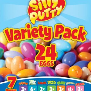 Crayola Silly Putty Bulk Variety Pack, Sensory Putty, Fidget Toys For Kids, Gifts, 24 Eggs [Amazon Exclusive]