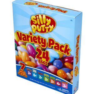 Crayola Silly Putty Bulk Variety Pack, Sensory Putty, Fidget Toys For Kids, Gifts, 24 Eggs [Amazon Exclusive]