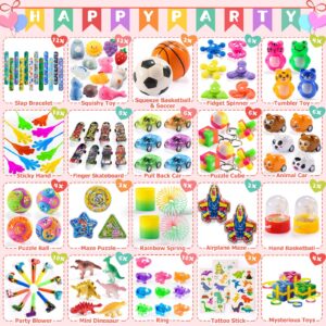 Yutin 120PCS Party Favor for Kids Treasure Prizes box Toys, Goodie Bags Stuffers for Classroom Rewards, Small Fidget Bulk Pinata Toy Fillers, Birthday Gift Little Toy Prize Boy 3-5 4-8-12