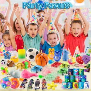 Yutin 120PCS Party Favor for Kids Treasure Prizes box Toys, Goodie Bags Stuffers for Classroom Rewards, Small Fidget Bulk Pinata Toy Fillers, Birthday Gift Little Toy Prize Boy 3-5 4-8-12