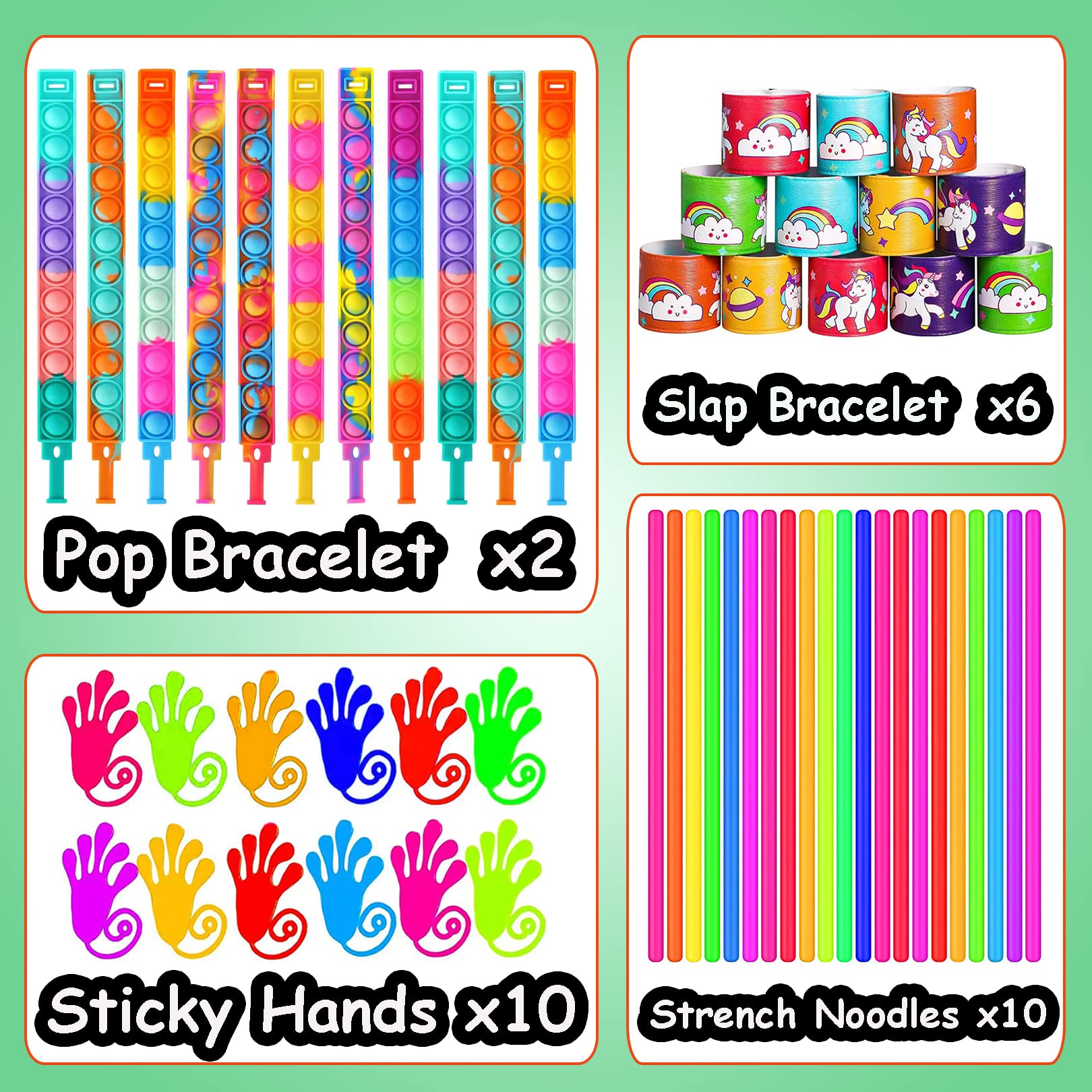 DuoDuoHouse 80 Pcs Party Favors for Kids 3-5 4-8-12,Easter Eggs Fillers, Goodie Bags Treasure Box Fidget Toys For Classroom Rewards, Kids' Party Supplies For Pinata Stuffers, Carnival Prizes