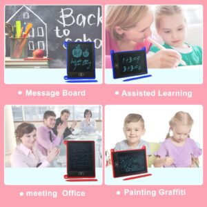 Writing Tablets for Kids Lcd Mini Electronic Doodle Board Educational Learning Writing Pad Erasable Drawing Pad Reusable Preschool Art Back to School Party Favor, 4.72 x 3.54 Inches(16 Pieces)