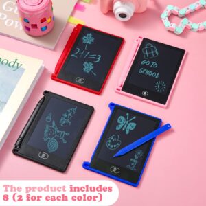 Writing Tablets for Kids Lcd Mini Electronic Doodle Board Educational Learning Writing Pad Erasable Drawing Pad Reusable Preschool Art Back to School Party Favor, 4.72 x 3.54 Inches(16 Pieces)