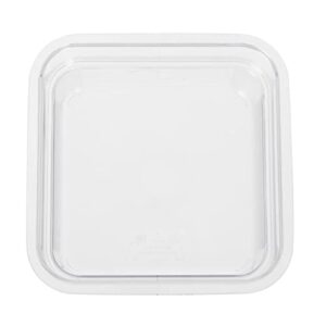 Cambro 2SFSCW135 CamSquare Food Container 2 qt. 7-1/4" x 7-1/4" x 3-7/8" clear