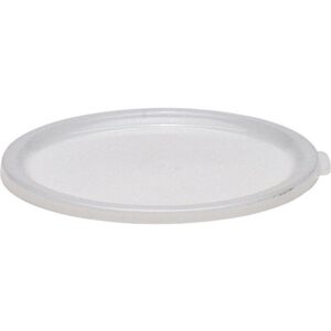 cambro medium 2 and 4 qt. lid for poly round containers, 12pk white rfsc2-148