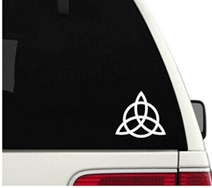 trinity knot - vinyl decal - car phone helmet - select size