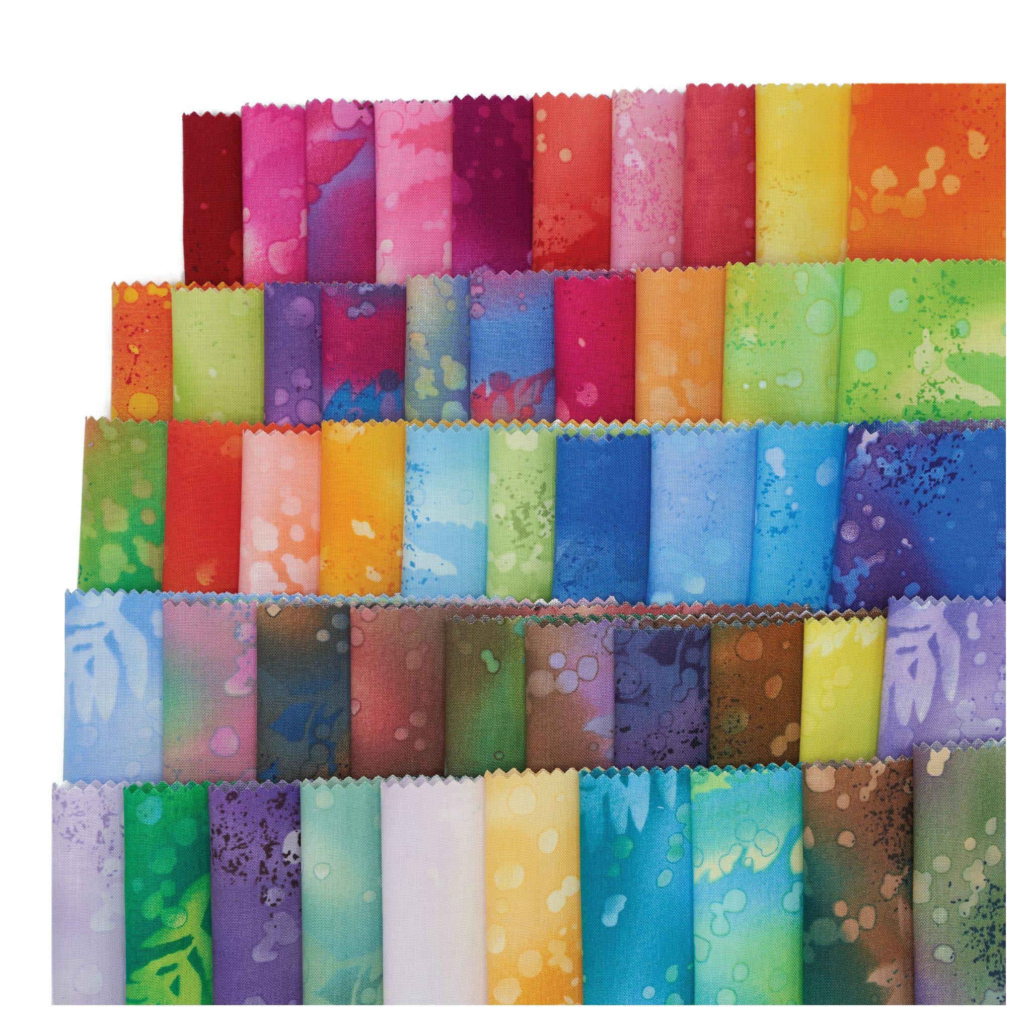 Fossil Fern Bright 10X10 Pack 50 10-inch Squares Layer Cake Benartex