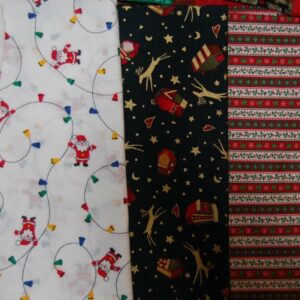 Lot of 40Pcs Christmas Quilt Blocks, Cotton Fabric Charm Pack, 10" Squares