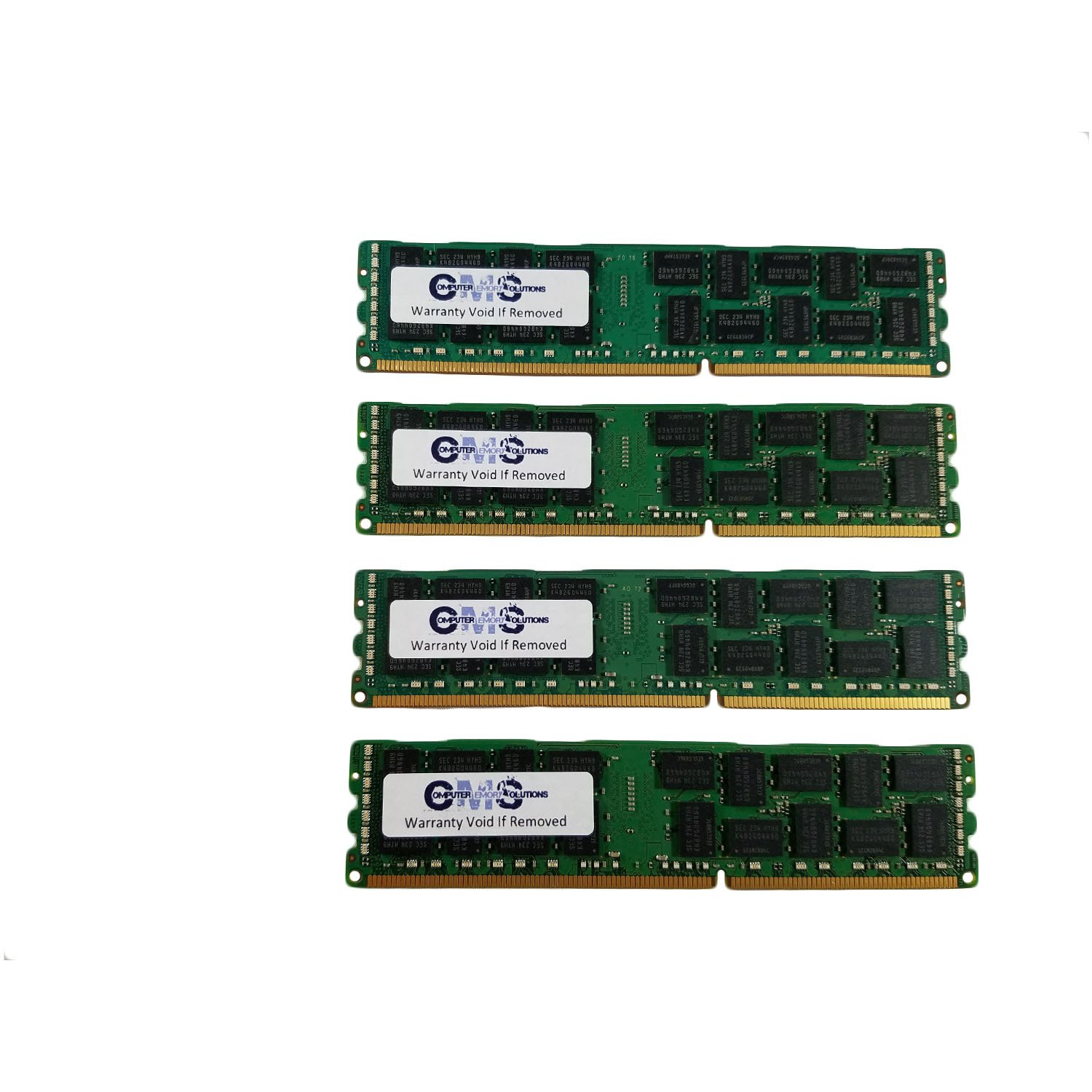 CMS 32GB (4X8GB) DDR3 10600 1333MHZ ECC REGISTERED DIMM Memory Ram Upgrade Compatible with HP/Compaq® Proliant Dl360P Gen8 (G8) Ecc Reg for Server Only - B103