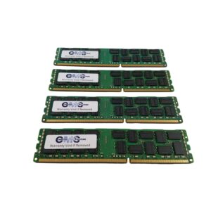 CMS 32GB (4X8GB) DDR3 10600 1333MHZ ECC REGISTERED DIMM Memory Ram Upgrade Compatible with HP/Compaq® Proliant Dl360P Gen8 (G8) Ecc Reg for Server Only - B103