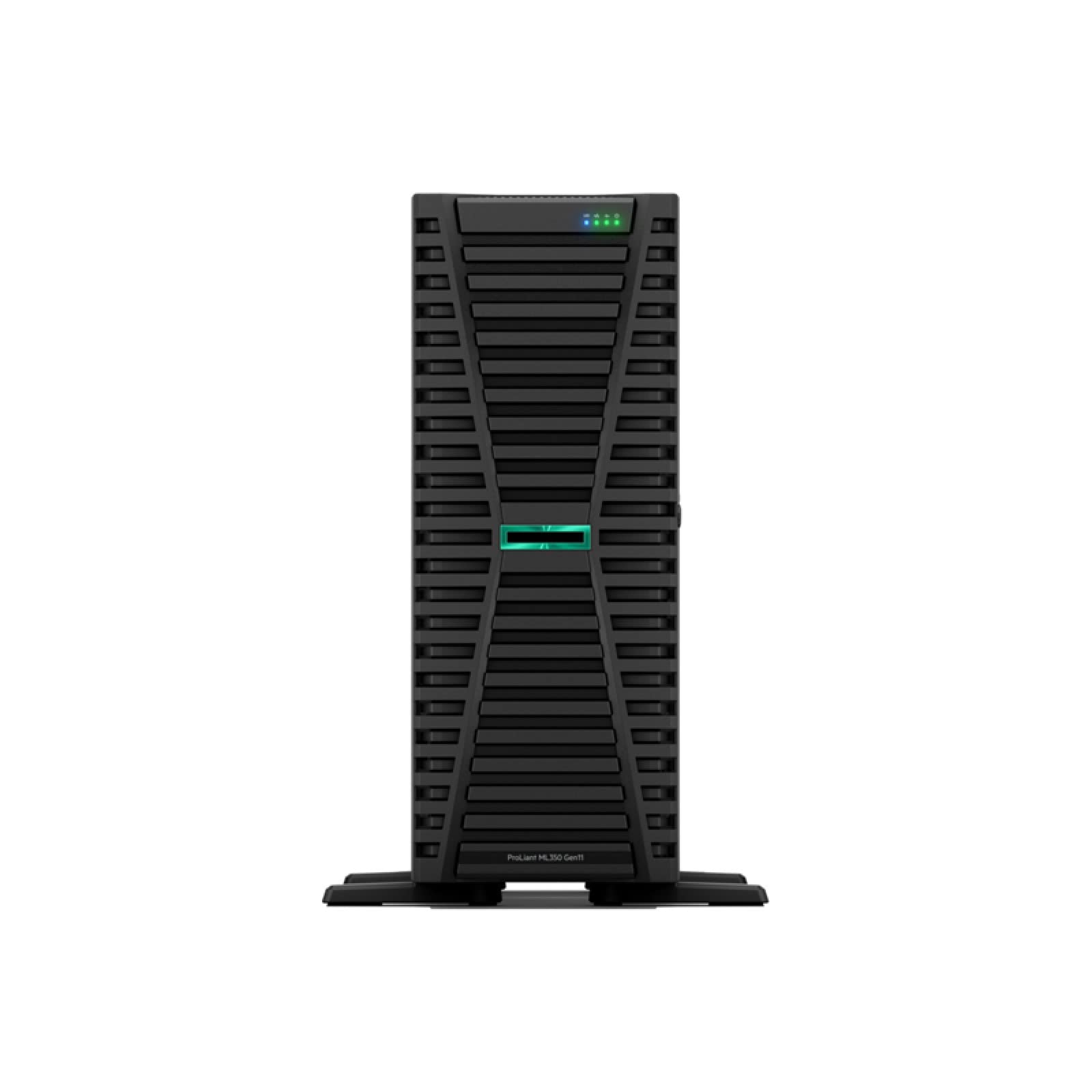 HPE ProLiant ML350 G11 4U Tower Server - 1 x Intel Xeon Silver 4410Y 2 GHz - 32 GB RAM - Serial Attached SCSI (SAS), Serial ATA Controller - Intel C741 Chip - 2 Processor Support - 8 TB RAM Support -