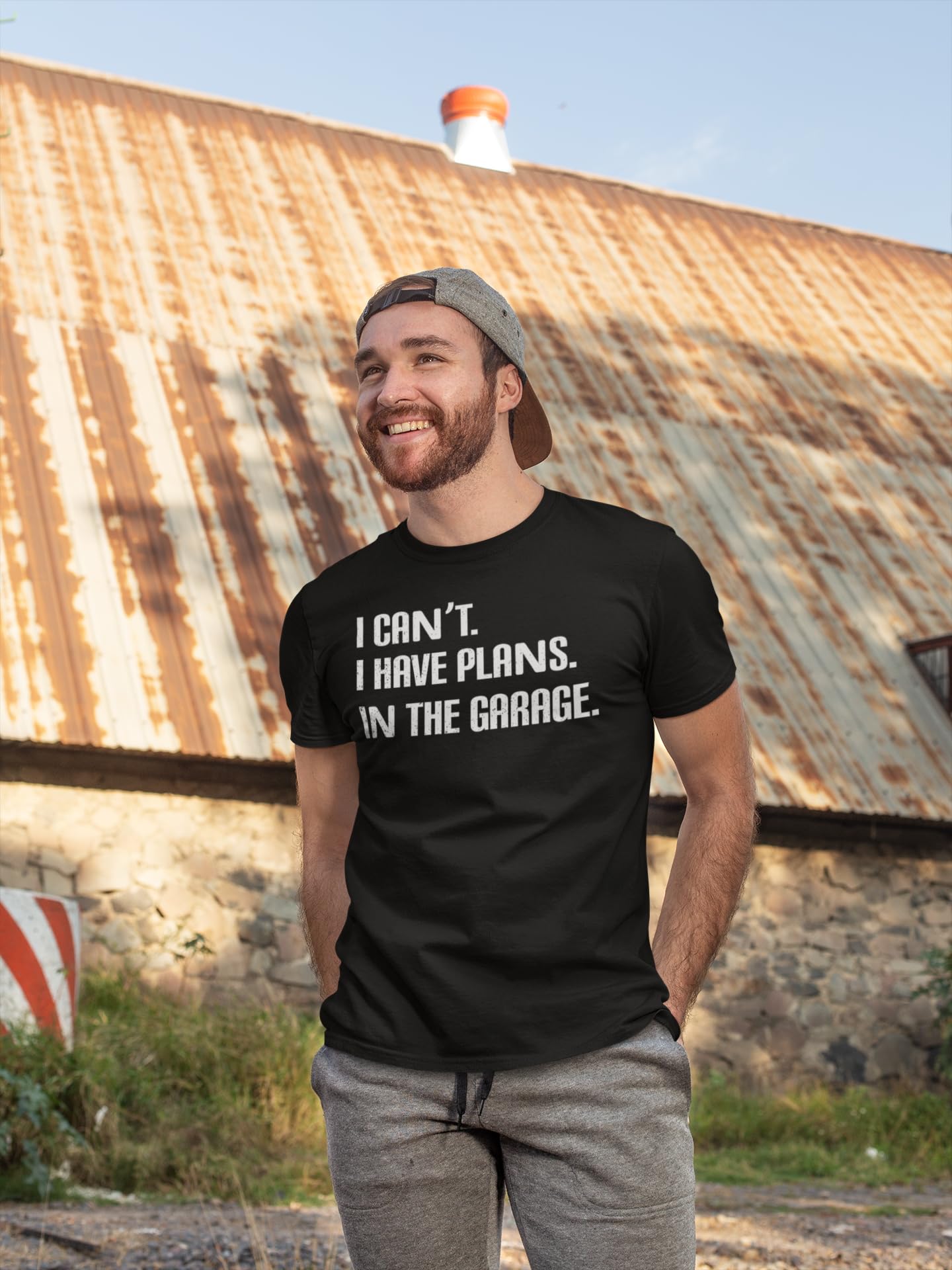 I Cant I Have Plans in The Garage, Funny Sarcastic Dad Car Mechanics T-Shirt, Fathers Day T Shirt Gifts Green Heather X-Large