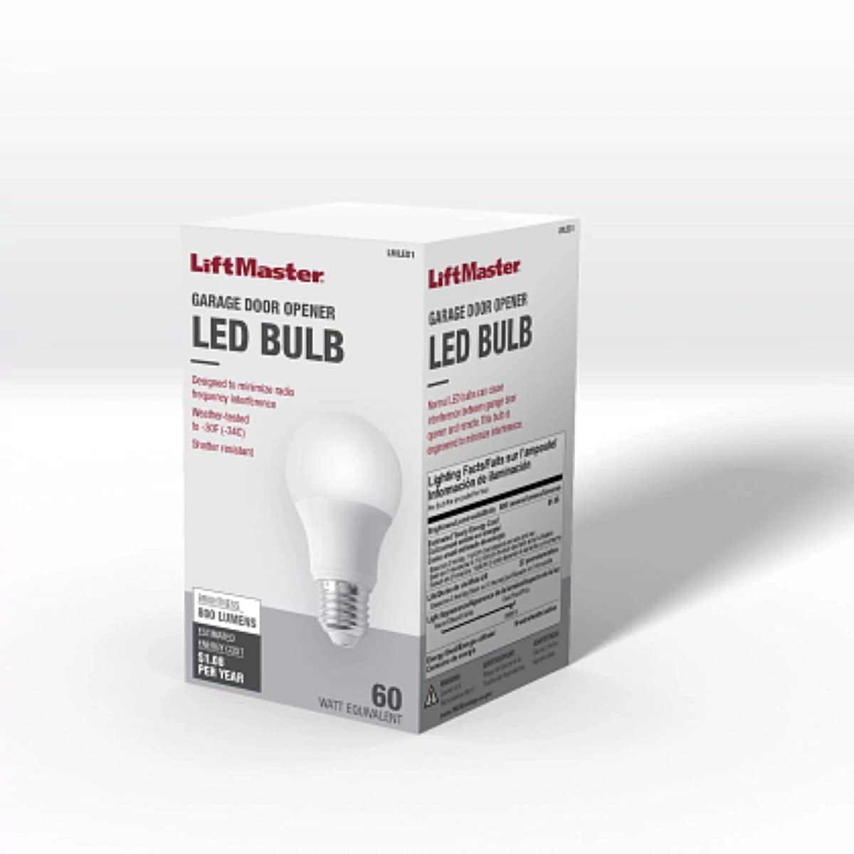 Liftmaster Universal Garage Door Opener LED Light Bulb LMLED1