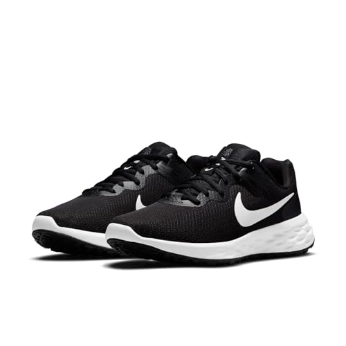 Nike Men's Revolution 6 NN 4E, Black/White-Iron Grey, Size 12