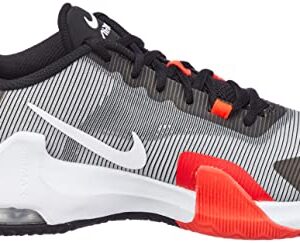 Nike Men's Air Max Impact 4 Black/White-Bright Crimson (DM1124 002) - 9.5