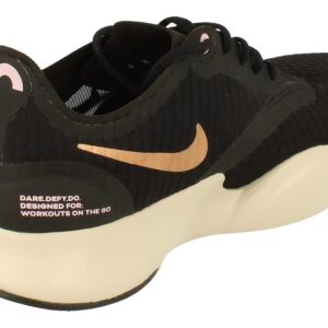 Nike Women's Superrep Go Running Trainers Cj0860 Shoes, White Black Metallic Copper 186, 9