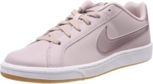 nike women's gymnastics shoes, pink particle rose smokey mauve gum lt brown 600, 7.5 us