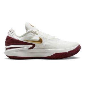 Nike Unisex Air Zoom G.T. Cut 2 Basketball Shoe (Summit White/University Red/Team Red/Metallic Gold/, US Footwear Size System, Adult, Women, Numeric, Medium, 10)