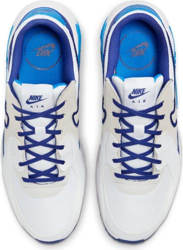 Nike Men's Air Max Sneaker, White Deep Royal Blue Photo Bl, 10