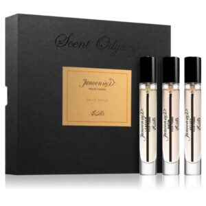 RASASI Scent Odyssey Junoon Pour Femme Collection - 7.5ML in Set of 3 | Experience this Series of Sophisticated Modern Orientals | Velvet, Leather, and Satin