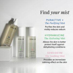 G.M. COLLIN Hydramucine Hydrating Mist | Gentle Daily Face Toner Spray | Skin Moisturizer for a Dewy Glow