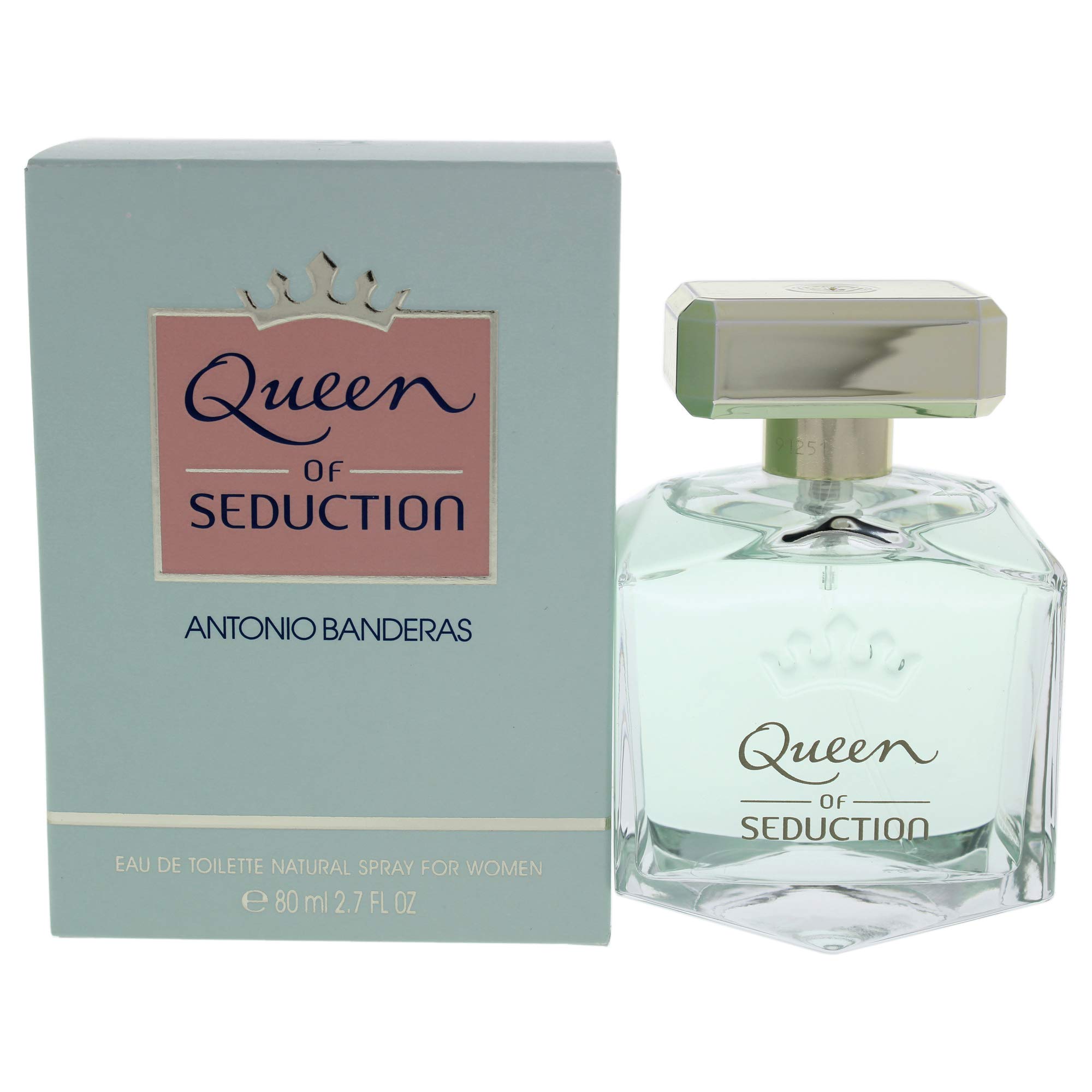 Antonio Banderas Eau De Toilette Spray for Women, Queen Of Seduction, 2.7 oz