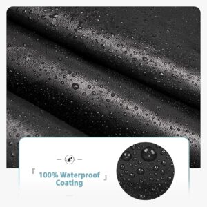 SHINESTAR Griddle Cover for Blackstone 17 Inch Griddle, Heavy Duty & Waterproof, Black