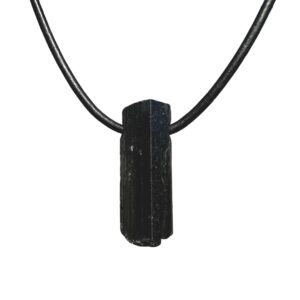 Black Tourmaline Raw Necklace - Men Protection Stone, Women Healing Stones, Crystal Jewelry, Mens Security Crystals, Best Friend Gift, Teen Choker, Real Rare Gemstone Pendants, Cleansing Amulet