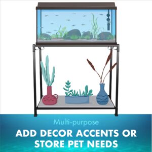 TitanEze 30 Gallon Double Aquarium Stand (2 Stands in 1), Fish Tank Stand, Bird Cage Stand, 38.5" W x 29" H x 13" D