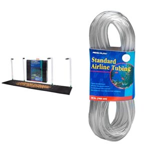 penn-plax undergravel aquarium filter for 40-55 gallon tanks and standard airline tubing for aquariums