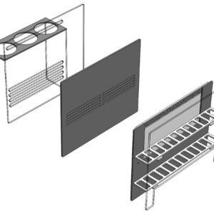 Fiji Cube Refugium Sump Baffle Kit (40 Gallon)