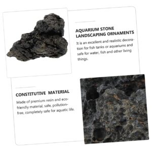 Yardwe 8 Pcs Reptile Box Backdrop Fish Tank Stones Gravels Aquarium Supplies Aquarium Rocks Terrarium Gravel Bulk Stone Landscaping Rocks Gravel for Fish Tank Landscaping Gravel Decors