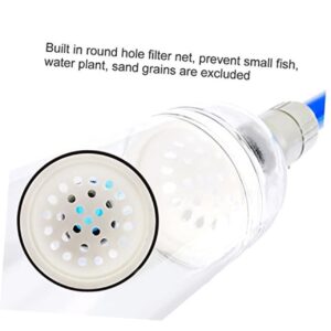 balacoo Fish Aquarium Gravel Fish Tank Cleaner Drain Cleaner Pump Aquarium Gravel Sand Cleaner Fish Tank Cleaner Washer Siphon Suite Water Changer Siphon Pump