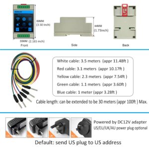 Tuya Smart Home Water Level Sensor WiFi Controller Leakage Flood Alarm Swimming Pool Pump Tank Flow Detector