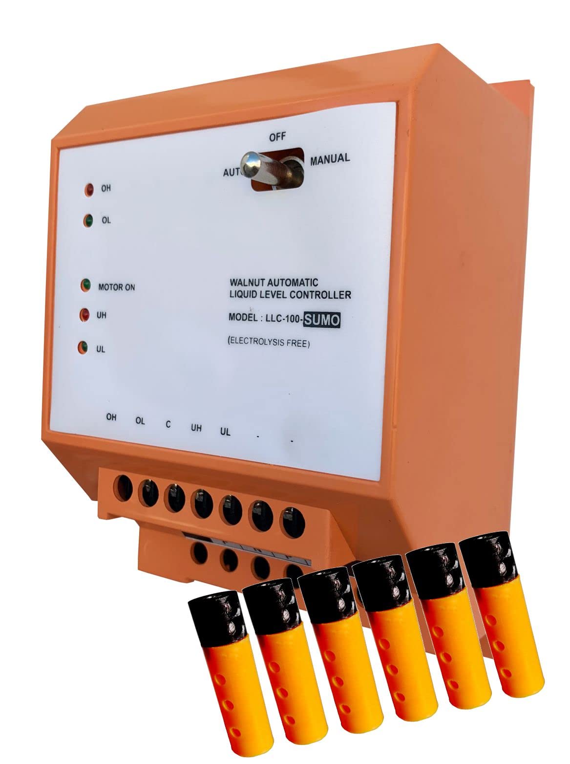 Automatic Water Level Controller, Water Level Sensor (for Mono Block Pump Sets/Operated by Switch/Mcb)