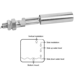 Liquid Water Level Sensor, Sensor Switch,Multi-Point Control, Control Switch,for Water Pump Tank Water heaters Liquid Level Sensor(220V)