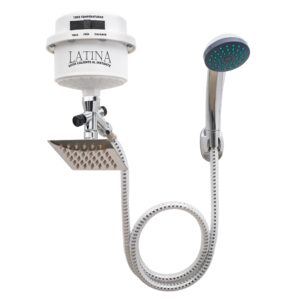 garlat latina electric instant hot water shower head heater/ducha eléctrica 220v (lt13 220v)