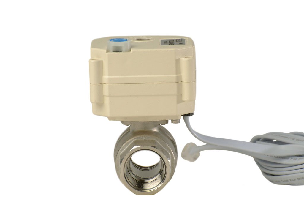 Z-Wave 3/4" Valve Water Control Valve by Leak Intel, Z-Wave Plus, NSF Certified, USA MADE, 10 Year Manufacturer's Warranty