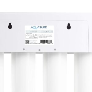 Aquasure 64,000 Grains Whole House Water Filter Bundle with Automatic Digital Metered Control Softener and 75 GPD RO Reverse Osmosis Drinking System | Removes Hardness | Ideal for 4-6+ bathrooms