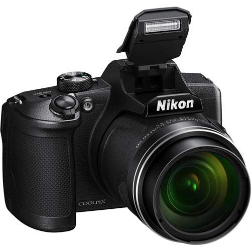 Nikon COOLPIX B600 16MP Compact Digital Point & Shoot Camera, 60x Optical Zoom, Black - Refurbished by Nikon U.S.A.