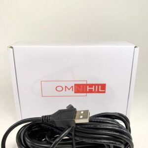 OMNIHIL 15 Feet Long High Speed USB 2.0 Cable Compatible with MSRX6 / USB Magstripe Credit Card Reader Writer