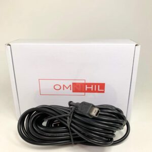 OMNIHIL 15 Feet Long High Speed USB 2.0 Cable Compatible with MSRX6 / USB Magstripe Credit Card Reader Writer