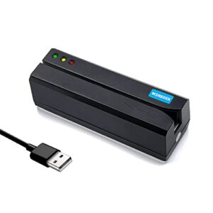 deftun card reader writer usb swipe encoder 3 tracks msr605x