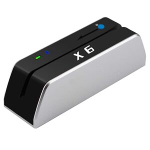 3 Track Bluetooth X6BT VIP Card Reader Writer Encoder POS Strip Card Swipe Reader