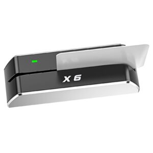 X6 Smallest 3 Tracks Mag VIP Card Reader Writer Encoder without Bluetooth