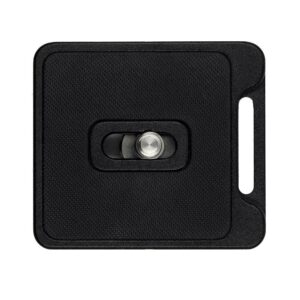 promaster quick release plate for xc-m tripods and ball heads - black - convenient and secure camera mounting solution, (model 3608)